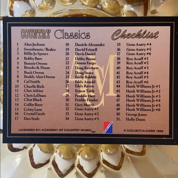 For the country music fan 100 trading cards - Picture 4 of 5